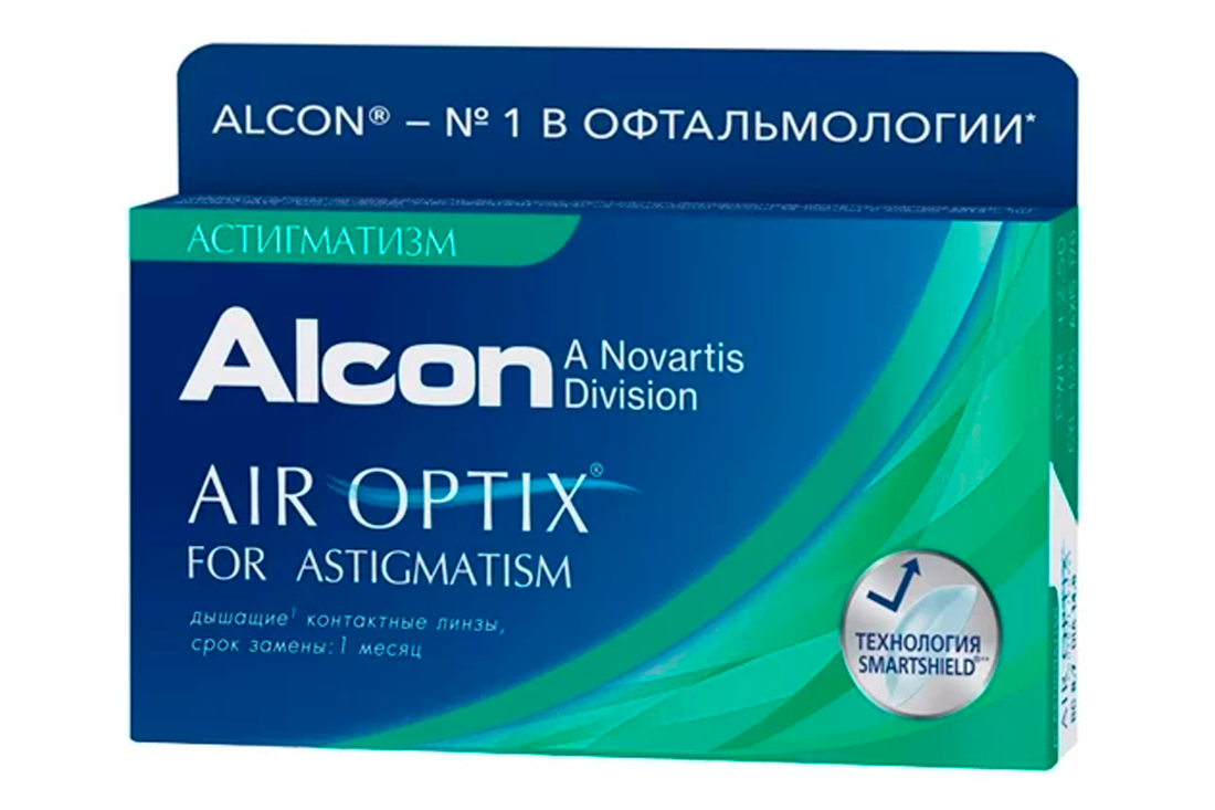  Air Optix For Astigmatism (3 линзы) - 1